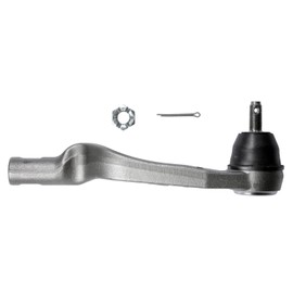 Blue Print ADH28758 Tie Rod End with castle nut and cotter pin, pack of one