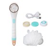 Electric Body Brush Set 360 Degrees Rotating 4 Heads Long