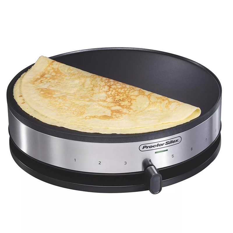 Professional Crepe Maker Machine Electric Frying Pan Griddle Pancakes Commercial