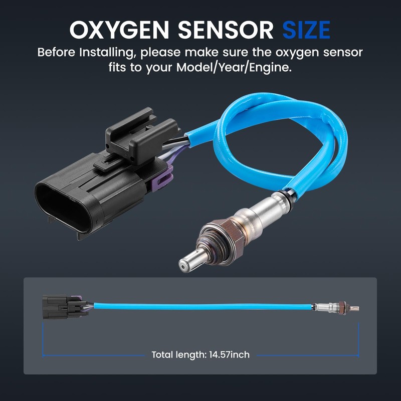 SYKRSS Oxygen O2 Sensor 4013979 4016021 Compatible with Indian Motorcycle