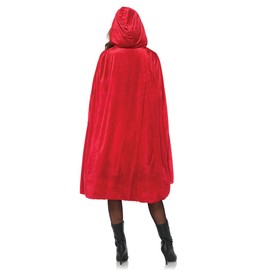 Leg Avenue 85614 Classic Red Riding Hood Fancy Dress Costume (Large, 2-Piece), Size: L (UK 14-16)