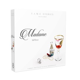 TIME Stories Madame EXPANSION | Adventure Game | Strategy Game | Cooperative Game for Adults and Teens | Ages 12+ | 2-4 Players | Average PlayTIME 90 Minutes | Made by Space Cowboys