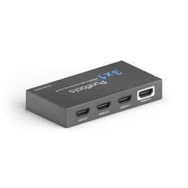 PureTools SW-HD3A - 3x1, 4K 18Gbps HDMI Switch with "Auto Sense"
