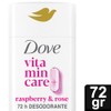 Dove Vitamincare+ Desodorante Libre de Aluminio Stick Raspberry & Rose