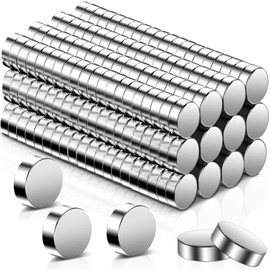 Pack of 250 Small Magnets Strong, 3 x 1 mm Mini Round Neodymium, Fridge Magnets for Magnetic Board, Whiteboard, Crafts, Card