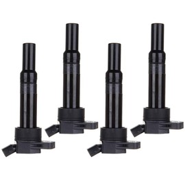 SCITOO Ignition Coil Coils Pack fits for Kia Soul 2.0L 2012-2015 for Kia Forte 2.0L/1.8L 2014-2015 for Hyundai Tucson 2.0L 2014-2016 for Hyundai Elantra 1.4L 2017 UF651 C1804 set of 4
