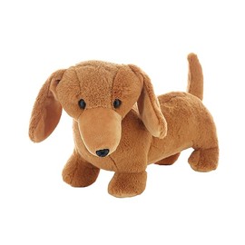 Weiner Dachshund Dog Stuffed Animal 16 Inch - Adorable Puppy Plush Toy for Kids, Cuddly Companion, Pet Lovers