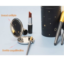 LQRI Princess The Frog Makeup Mirror Funny Tiana Princess Compact Makeup Mirror Classic Animated Film Gift