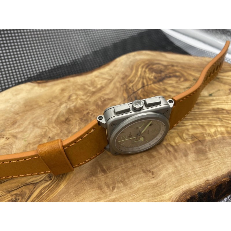 Bell & Ross 24mm ORANGE Bell & Ross Leather Strap