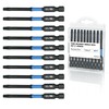 AXELORD 10Pcs Magnetic Torx Screwdriver Bit,1/4 "Hex Shank TT25 S2