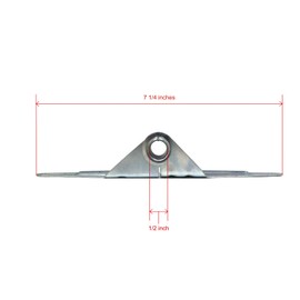 Garage Door Parts 18 GA Narrow Body Hinges - 18 Guage # 1