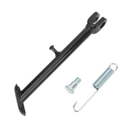 Motorcycle Side Stand Leg Metal Alloy 225mm Long 38x52mm Plate Replacement for Monkey Z50 Bike