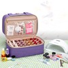 BAFASO Nail Polish Organizer Holds 40 Bottles (15ml - 0.5