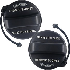 2Pcs 17670-T3W-A01 Gas Cap, Fuel Cap Fit for Honda Civic CR-V Accord Fit Odyssey Pilot HR-V Crosstour Insight, Acura MDX RDX ILX TL TSX, 07, 08, 09, 10,11, 12, 13, 14, 15, 16, 17, 18, 19, 20