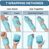 Comfytemp Wrist Ice Pack Wrap for Carpal Tunnel, 2 Reusable
