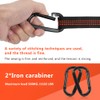 Vicloon 2pcs Hanging Rope, 2M Hammock Swing Straps Polyester String