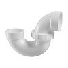 LESSO 1-1/2" PVC Pipe DWV P-Trap with Union Plastic NUT