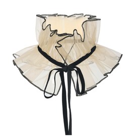 Mavikim Women's Renaissance Ruff Collar Neck Ruffle Vintage Victorian Elizabethan Costume