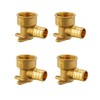 EFIELD Pex 3/4" x 3/4" NPT Drop-Ear Elbow Elbow Crimp