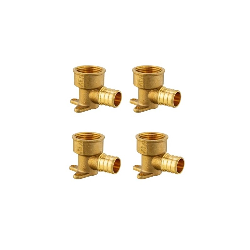 EFIELD Pex 3/4" x 3/4" NPT Drop-Ear Elbow Elbow Crimp