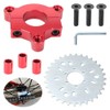 CNC Adapter 32T Sprocket for 1"/1.5"(25mm/38mm) 80cc Motorized Bicycle 415