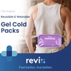 REVIX Large Ice Packs for Injuries, 2 Packs Hot &