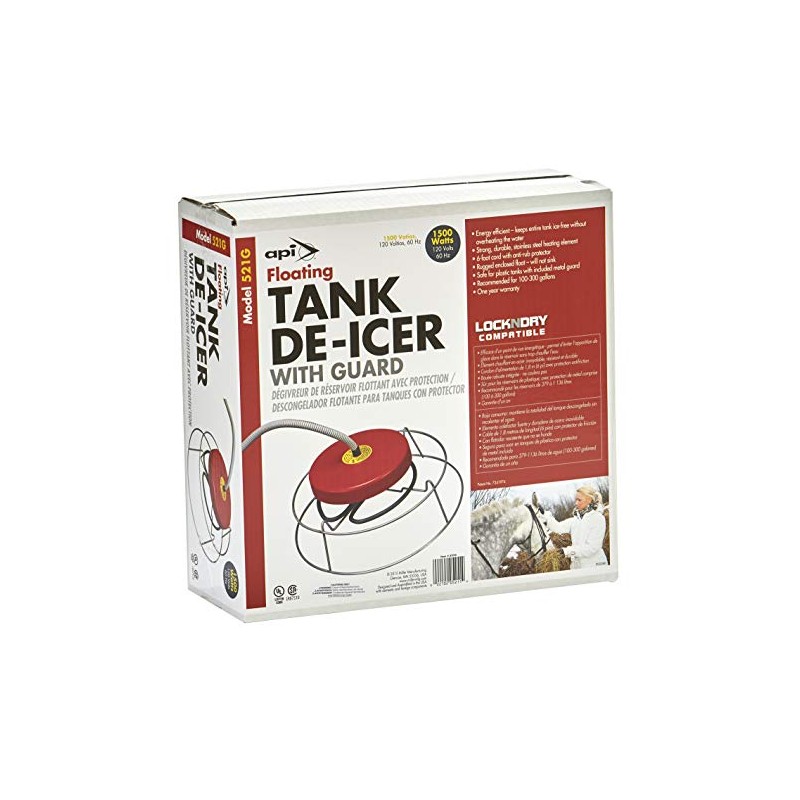 API® Floating Water Tank De-Icer | Stock Tank Floating De-Icer