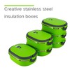 Lunch Box, Thermal Food Box, Insulated Lunch Box, Stainless Steel
