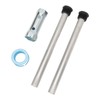 RV Water Heater Anode Rod with Sleeve Flat Cap 3/4in