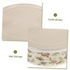 WOONEKY 5pcs Bowls Salad Bowl Lid Mixing Lids Set Large