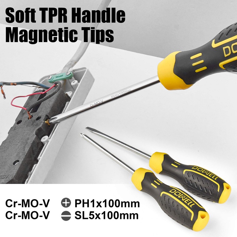 DOWELL Tool Kit Tool Set 116-Piece Household Tool Set Home