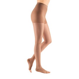 mediven Sheer & Soft, 30-40 mmHg, Compression Pantyhose, Open Toe