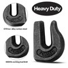 Cheardia 6 Pack 3/8'' Weld on Grab Hook, Heavy Duty
