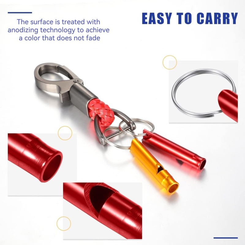 nafengldf 7Pcs Dog Training Whistle - Dog Whistle with Loud,