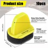 10 Pack Shoe Polish Sponge Applicators, Foam Dauber Shoe Shine