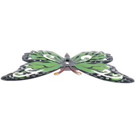 AB Tools Set of 12 Green Small Metal Butterflies Garden/Home Wall Art Ornament