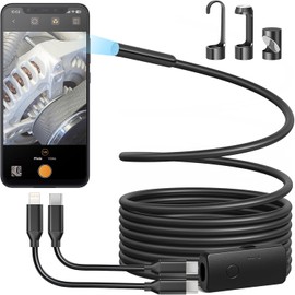 Cámara Endoscopio USB Anykit NTC30L con Luces LED y Sonda Impermeable