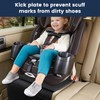 Car Seat Protector, Featuring Latch-Compatible Design with Waterproof Anti-Spill and