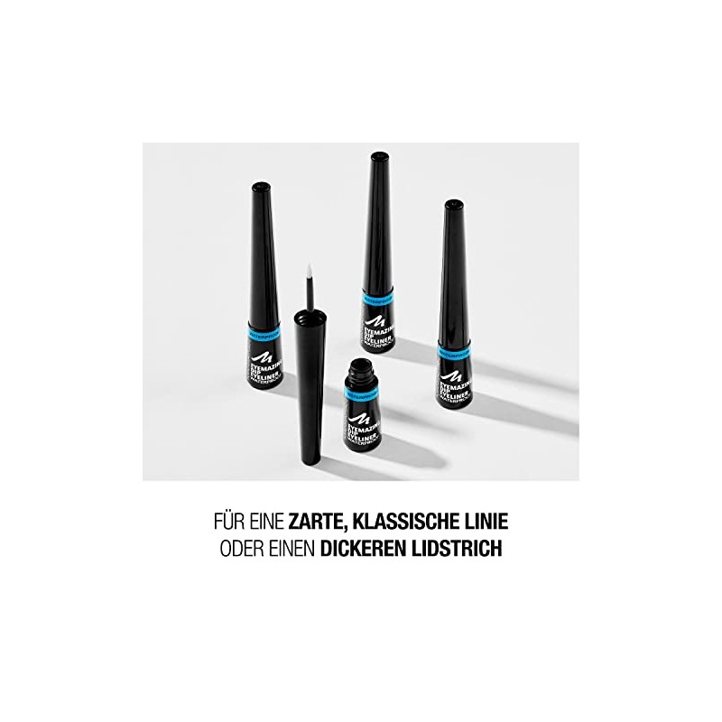 Manhattan Eyemazing Dip Eyeliner 001 WP (Packung mit 2)