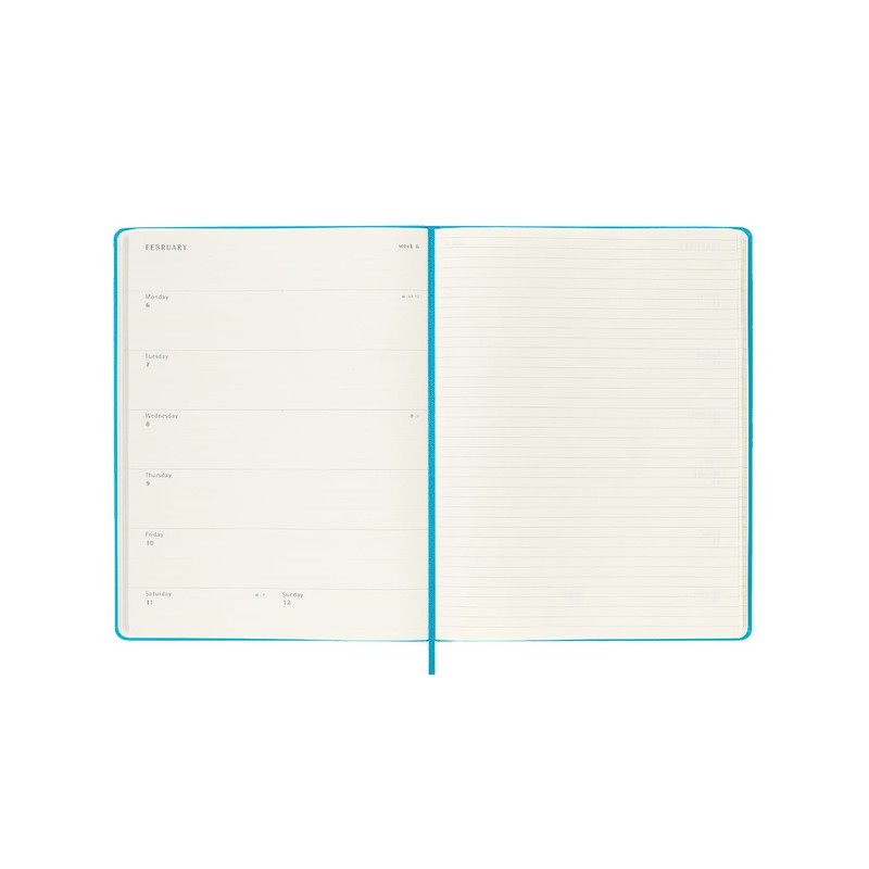 Moleskine - Weekly Planner 18 Months 2022-2023, Weekly Planner With