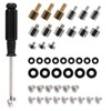 46PCS NVME M.2 SSD Mounting Screws M.2 SSD Screw Kit