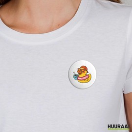 Huuraa Malle Rubber Duck Mallorca Gift Size 59 mm Squeaky Duck Malle Accessory