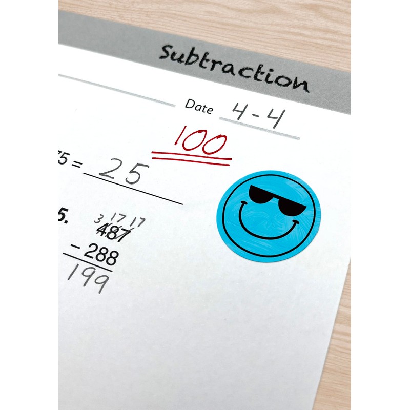 Teacher Created Resources Brights 4Ever Smiley Faces Stickers