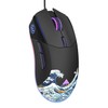 COSTOM G705 Wired Gaming Mouse Black, RGB Backlit PC Gaming