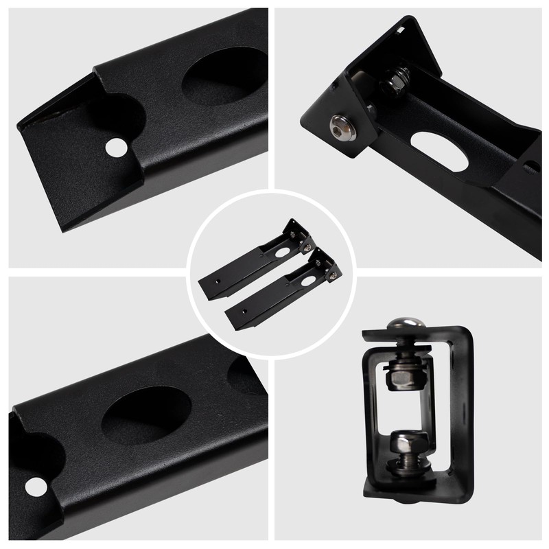 ETL INDUSTRIES Tailgate Hinge Set Steel Reinforced Heavy Duty Rear