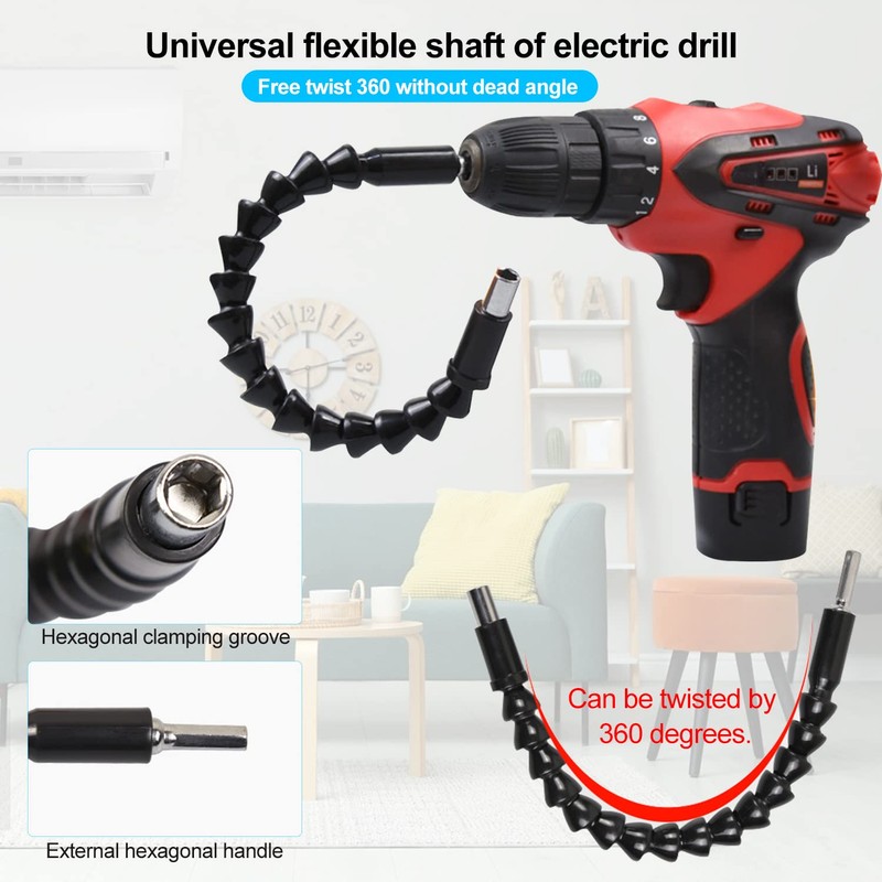 10 x Angle Attachment, 105 Angle Bit Holder, Socket Adapter,