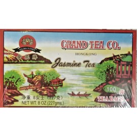 Grand Tea CO Jasmine tea 100 tea bags. Free Priority Shipping
