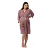 Kindred Bravely Emmaline Maternity & Nursing Robe Hospital Bag/Delivery Essential