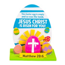 3D EMPTY TOMB EASTER EGG CK - Craft Kits - 12 Pieces