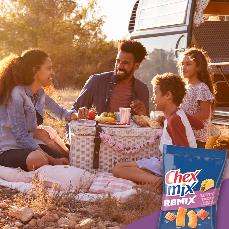 Chex Mix Remix Zesty Taco Snack Mix, 4.25 OZ (Pack